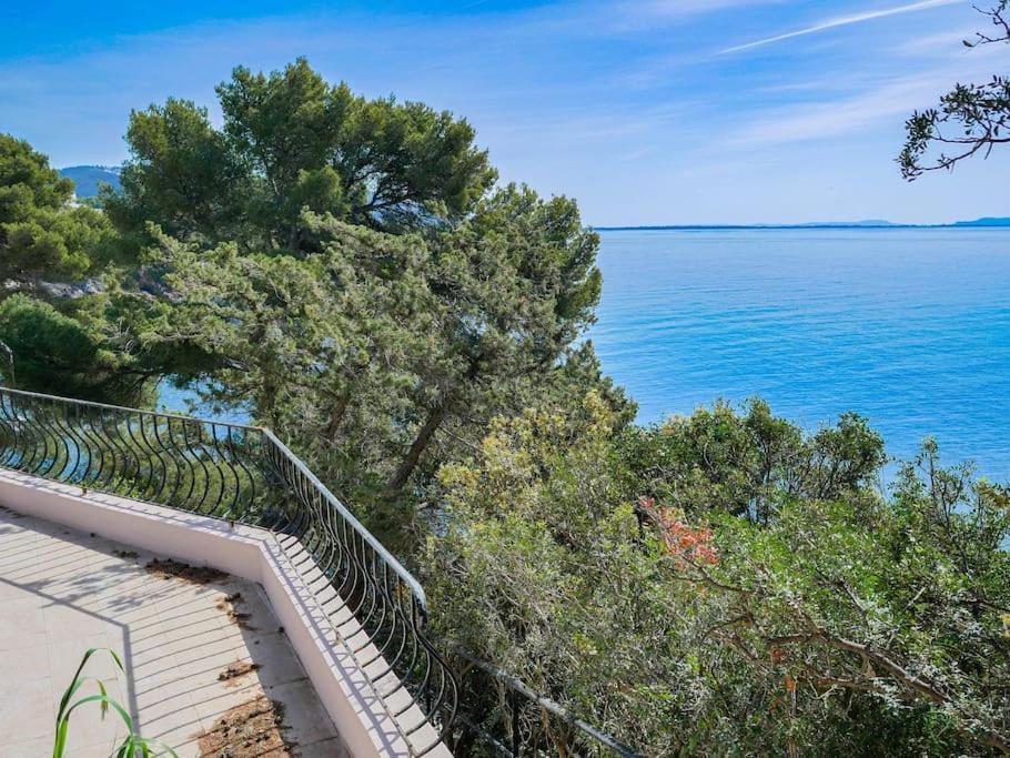 Maisonnette Avec Vue Sur La Mer Exceptionnelle Carqueiranne Eksteriør billede