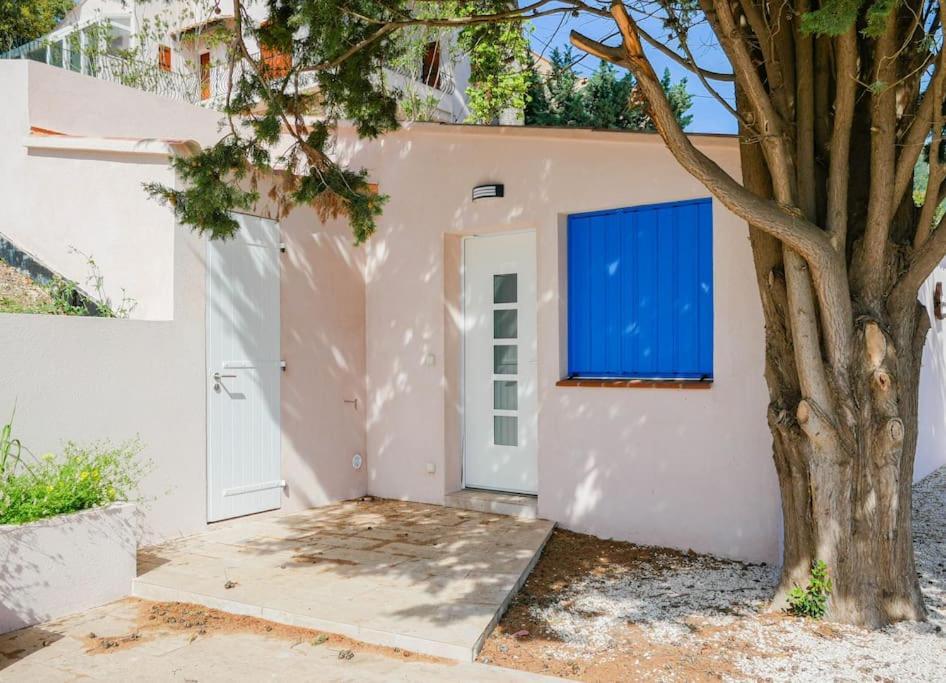 Maisonnette Avec Vue Sur La Mer Exceptionnelle Carqueiranne Eksteriør billede